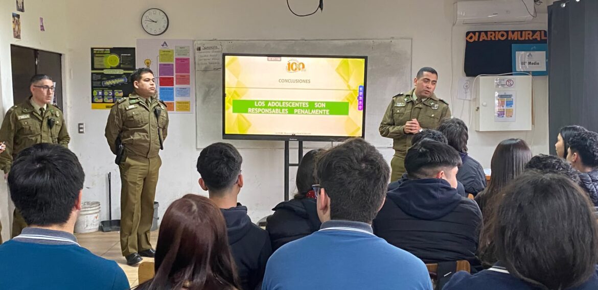Charla Responsabilidad Penal Adolescente